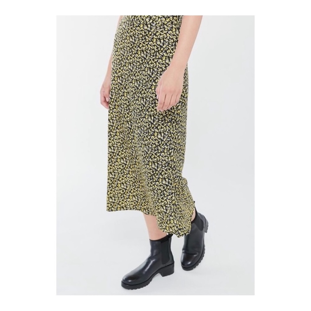 UO Floral Midi Skirt